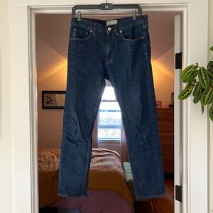 Slim selvedge everlane jeans